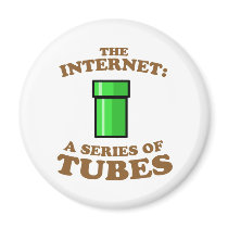 the internet - it�s a series of tubes - ted steven magnets