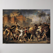 The Intervention of the Sabine Women (1799) Print