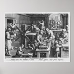The Invention of Copper Engraving Print