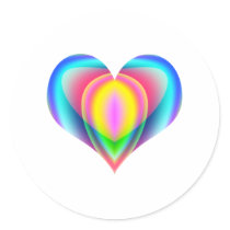 The Inviting Heart stickers by mohsenart The Inviting Heart stickers