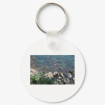 The Ionian Sea from Aci Castello Sicliy keychains