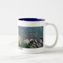 The Ionian Sea from Aci Castello Sicliy Mugs