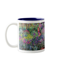 The Iris Garden at Giverny, Claude Monet Mug