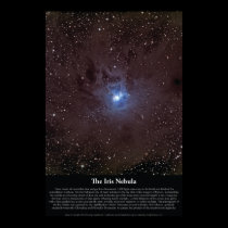 The Iris Nebula (NGC7023) Poster posters by LightBuckets The Iris Nebula (NGC7023) Poster posters