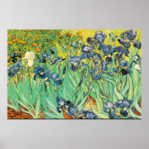 The Irises Print posters