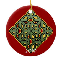 The Irish Christmas Knotwork Ornament 2010 ornaments