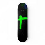 the irish cross custom skate board