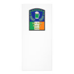The Irish Feer No Beer Customized Rack Card