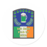 The Irish Feer No Beer Sticker