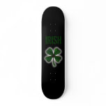 The Irish one skateboards
