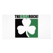 The Irish Rocks! Photo Card Template