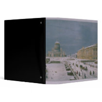 The Isaac Cathedral and the Senate Square 3 Ring Binder
