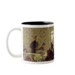 The Italian Ambassador Calvuci mugs