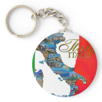 The Italian "Boot" Key Chains