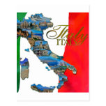 The Italian "Boot" Post Cards
