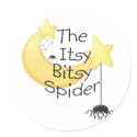 The itsy Bitsy Spider stickers by ifbabycouldtalk The itsy Bitsy Spider stickers