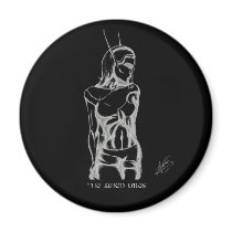 The Jaded Ones Abstact Button Magnets