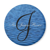 The James River [round] magnets