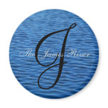 The James River [round] magnets