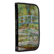 The Japanese Bridge 1899 Claude Monet Folio Planners