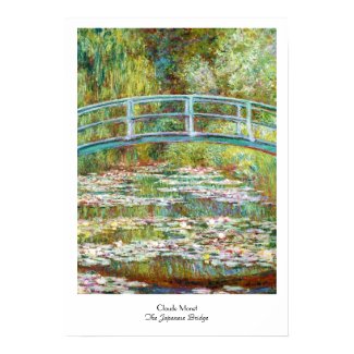 The Japanese Bridge 1899 Claude Monet Posters