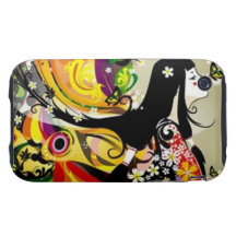 The Japanese woman - iPhone 3 Tough Covers
