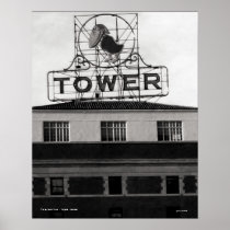 The Jay Hawk Tower - Topeka - Kansas posters