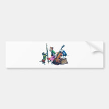 The Jazz Cats Band Bumper Sticker