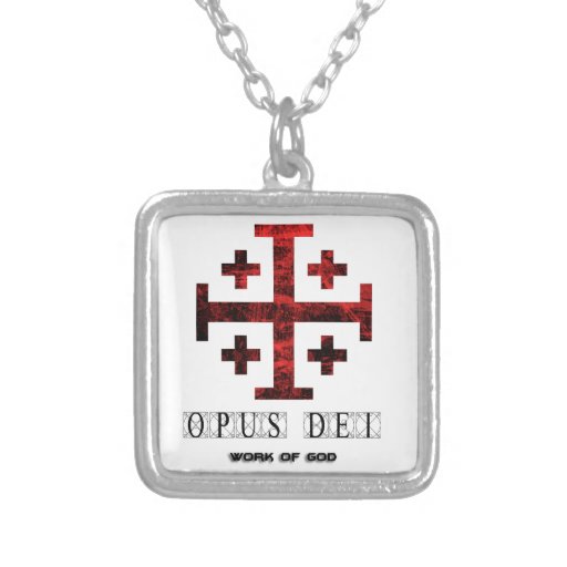 The Jerusalem Cross Opus Dei Work Of God Jewelry Zazzle 
