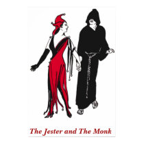The Jester and The Monk posters