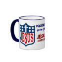 The Jesus Football League Coffee Mugs