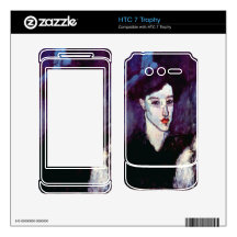 The Jewess by Amedeo Modigliani HTC 7 Trophy Decal