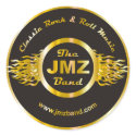 The JMZ Band Gold Logo Sticker by donnieglow The JMZ Band Gold Logo Sticker