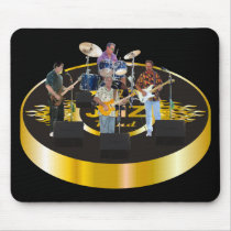 The JMZ Band On Stage Mouse Pads