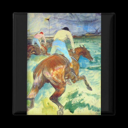 The Jockey by Henri De Toulouse Fridge Magnets