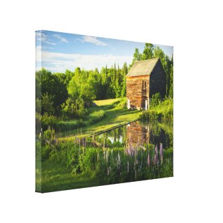 The John Brown Farm in the Adirondacks, N.Y. Gallery Wrap Canvas