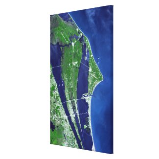 The John F Kennedy Space Center Gallery Wrapped Canvas