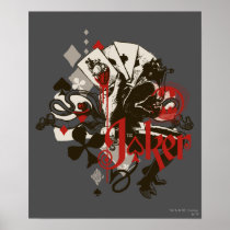 The Joker - 4 Aces Bleeding Heart Devil Print