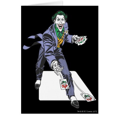 The Joker Casts Cards