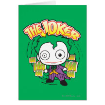 The Joker - Chibi Greeting Card