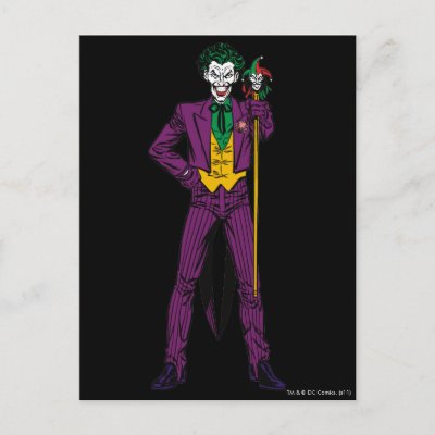 The Joker Classic Stance postcards