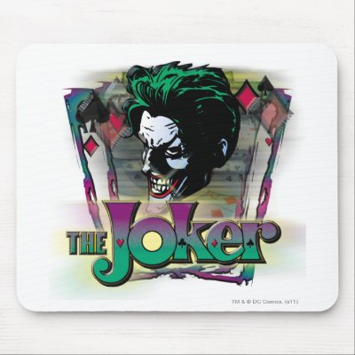 The Joker - Face and Logo mousepads