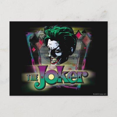 The Joker - Face and Logo postcards