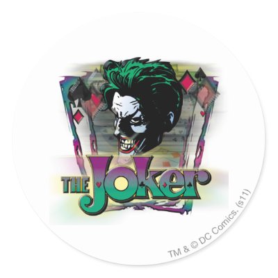 The Joker - Face and Logo stickers