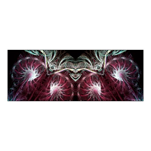 The Joker Fractal Art Poster print