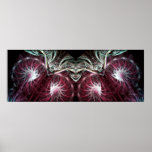 The Joker Fractal Art Poster