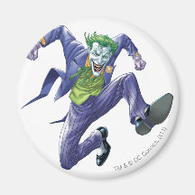 The Joker Jumps Refrigerator Magnet