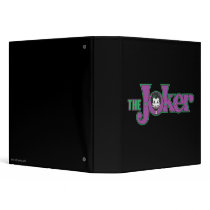 The Joker Logo 3 Ring Binders