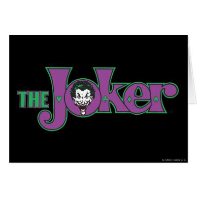 The Joker Logo cards