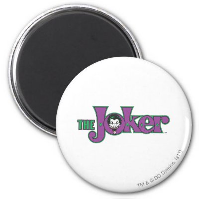 The Joker Logo magnets